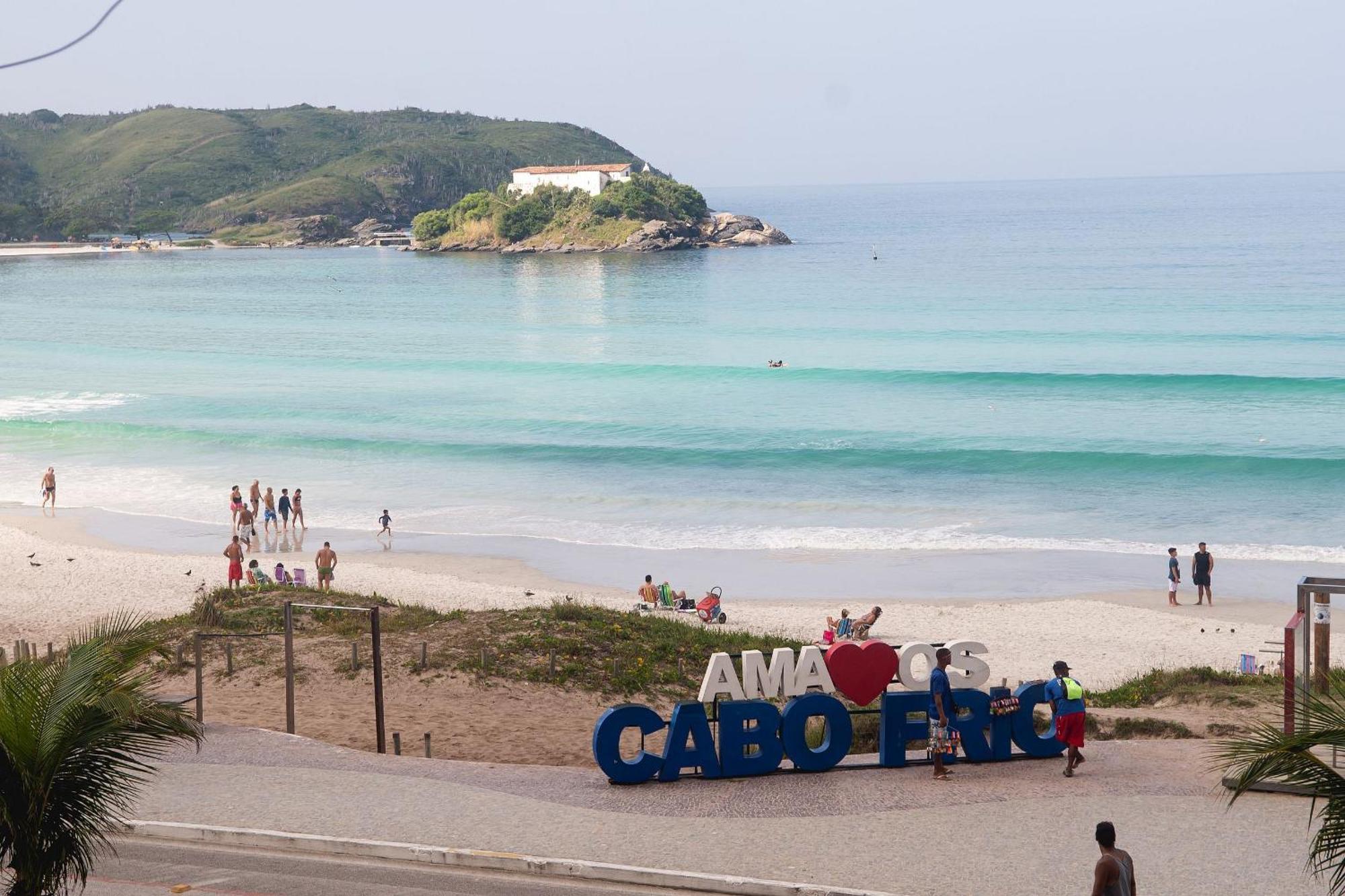 Lindo E Bem Localizado 3 Quartos De Frente P/ Mar - Praia Do Forte - Cf06 Cabo Frio Exteriör bild